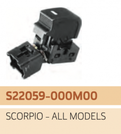 UNO MINDA S22059 Power Window Switch (Front Left) Scorpio 