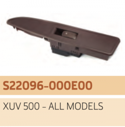 UNO MINDA S22096 Power Window Switch(Front Left) Xuv 500(Brown Finish) 