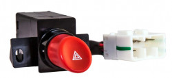 UNO MINDA S31016 Hazard Warning Switch With Wire Indica/Indigo Manza 