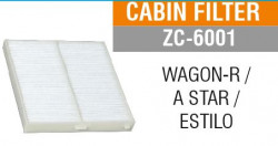 Zip ZC-6001 Cabin Filter Wagon R / A Star / Zen Estilo 