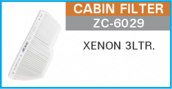 Zip ZC-6029 Cabin Filter Xenon 3Ltr. 