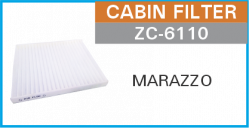 Zip ZC-6110 Cabin AC Filter Mahindra Marazzo  / TUV 300 New Model