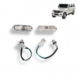 LAL Indicator Light Lamp Assembly Mahindra Bolero Slx N/M (White)