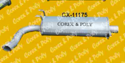 Carstar Silencer Muffler Mahindra Bolero Pickup 