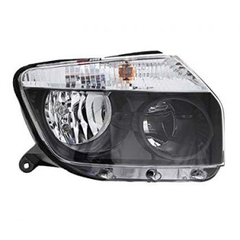 Globex Head Light Lamp Assembly Duster Black Right 