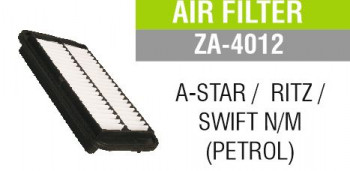Zip ZA-4012 Air Filter A-Star / Ritz / Swift New Model (Petrol) 