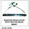 WINDOW REGULATOR WITH MOTOR BEAT REAR LHS CI-5745L 