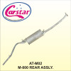 Carstar Silencer Assembly Maruti 800 Rear Gi for Maruti Suzuki
