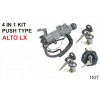 Lock Kit Alto LX (Set of 4) (Minda)