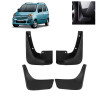 Premium Quality Non Breakable Plastic Car Mud Flaps for Wagon R Type 3 (Set of 4)