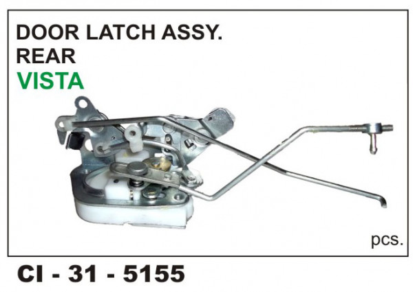 Car International Door Latch Assembly Indica Vista Rear Right Ci 5155r For Tata Indica Indica Vista Parts Big Boss