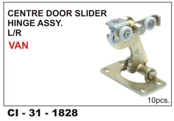 Omni car sliding door clearance mechanism