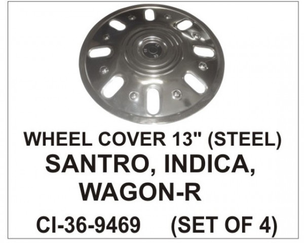 Santro xing chrome 2025 wheel cover