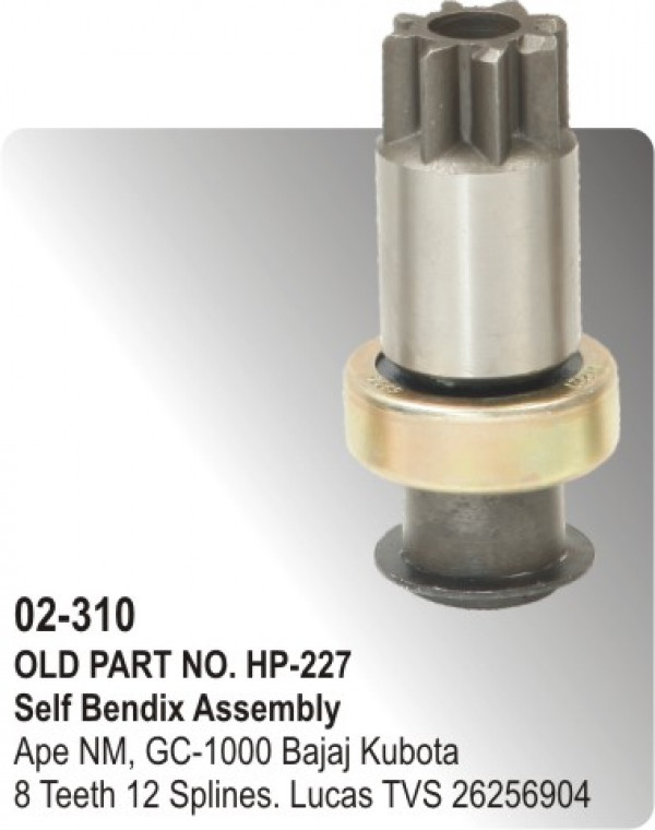 Self Bendix Ape NM Bajaj Auto Diesel Kubota GC 1000 3 Wheeler