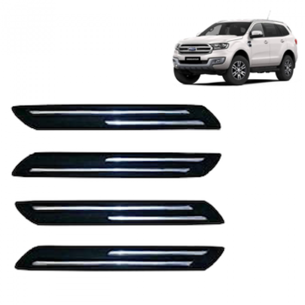 Premium Quality Car Bumper Protector Guard with Double Chrome