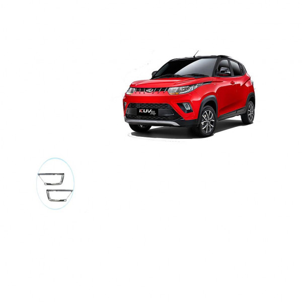Kuv100 fog cheap lamp chrome