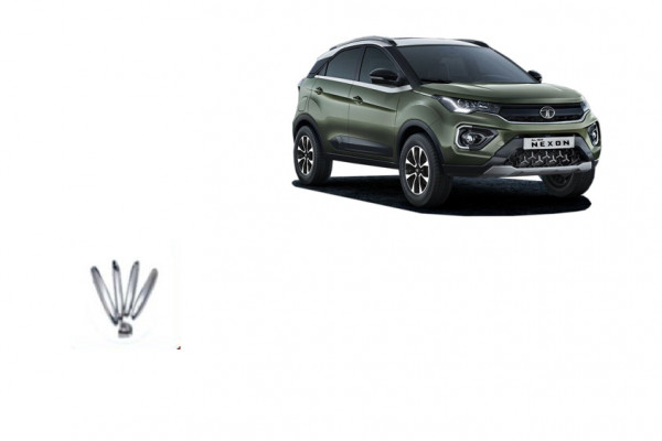 Chrome door handles online for tata nexon