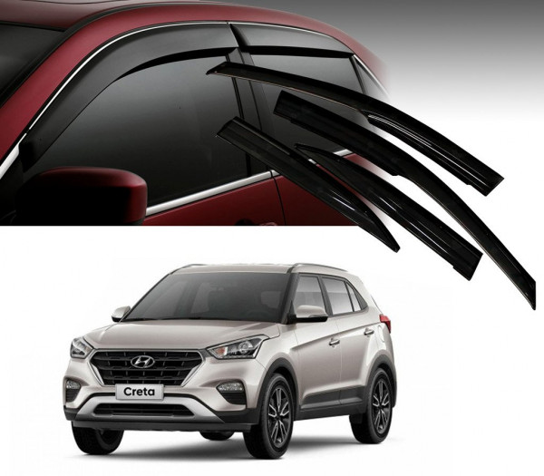 Hyundai creta door visor best sale
