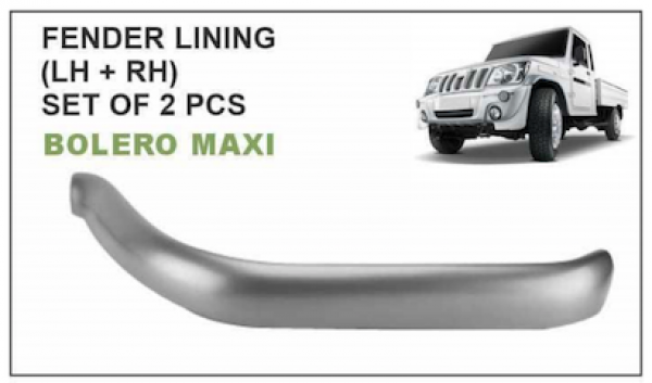 Mahindra bolero pickup mudguard price sale