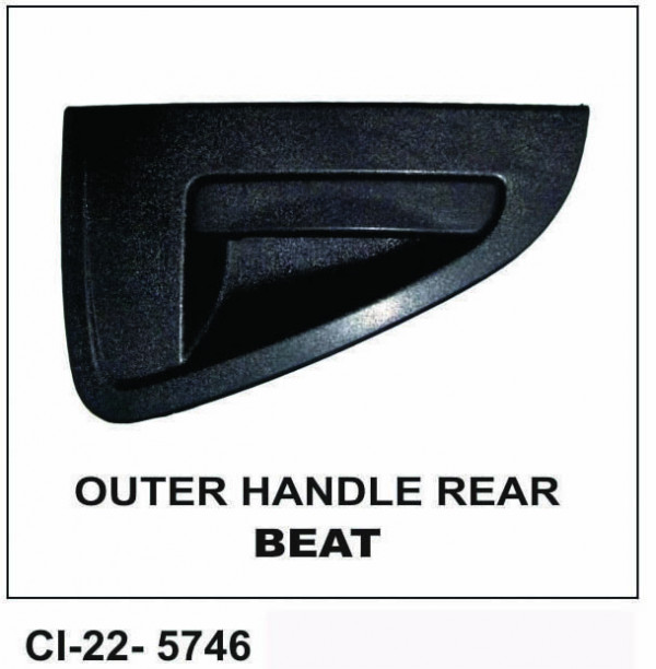 Car International Outer Door Handle Beat Rear Left CI-5746L for