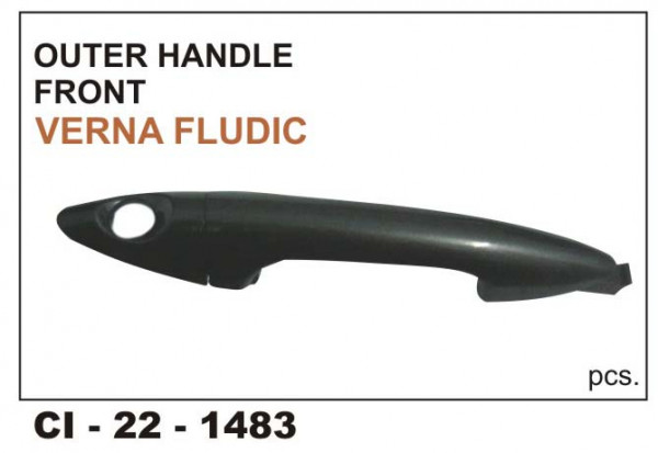 Car International Outer Door Handle Verna Fluidic Front Right Ci 1483r For Hyundai Verna Fluidic Parts Big Boss