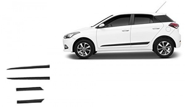 Car Original Side Door Beading Matt Black I20 Elite For Hyundai I20 Elite Parts Big Boss