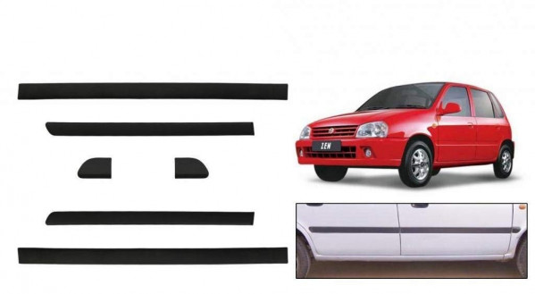 Car Original Side Door Beading Matt BLACK Maruti Zen