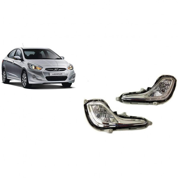 Globex Fog Light Lamp Verna Fluidic With Bulb