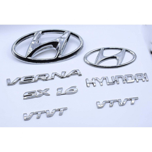 3D Aluminum Metal Tag Hyundai Logo Car Decor Large: Buy Online at Best Price  in Egypt - Souq is now Amazon.eg