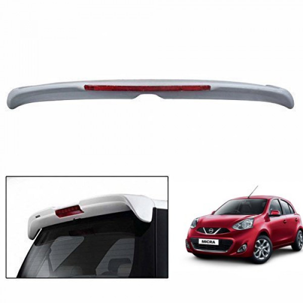 Premium Quality OE Type Car Spoiler For Micra Neutral FInish for