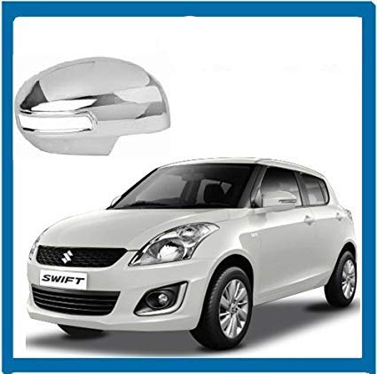 EPE Side Door Mirror Cover Chrome Set of 2 Swift Swift Dzire Type 3 LDI