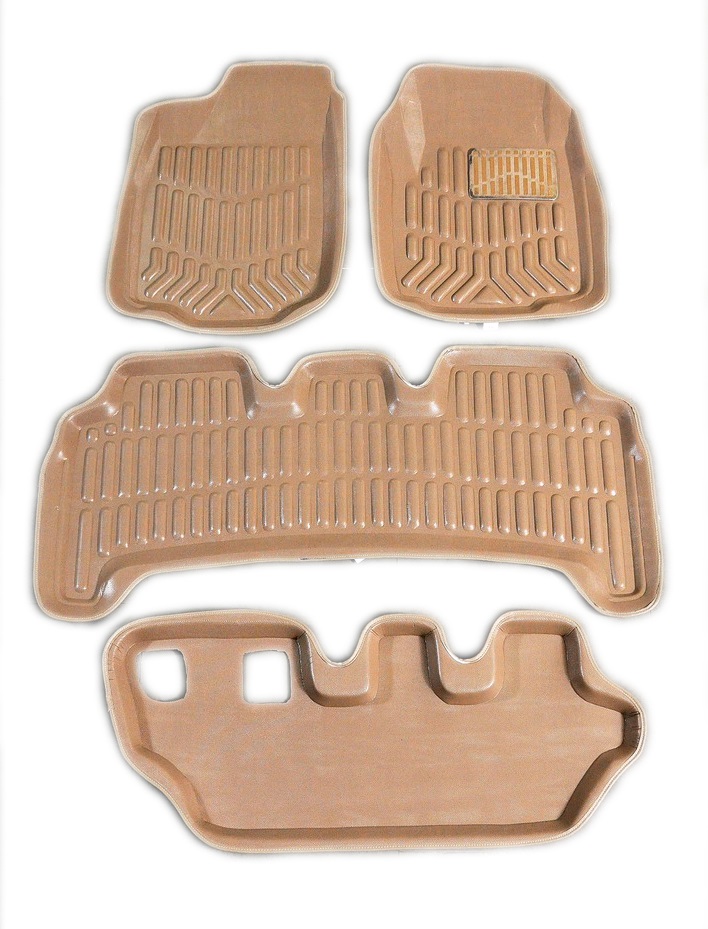 3D Floor Foot Mat XUV BEIGE for Mahindra XUV 500 Parts Big Boss