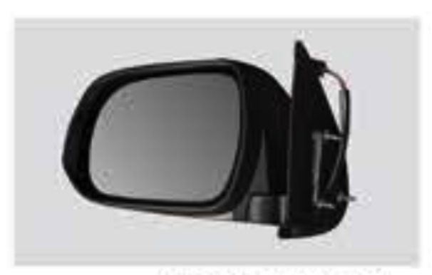 Toyota fortuner side mirror assembly deals