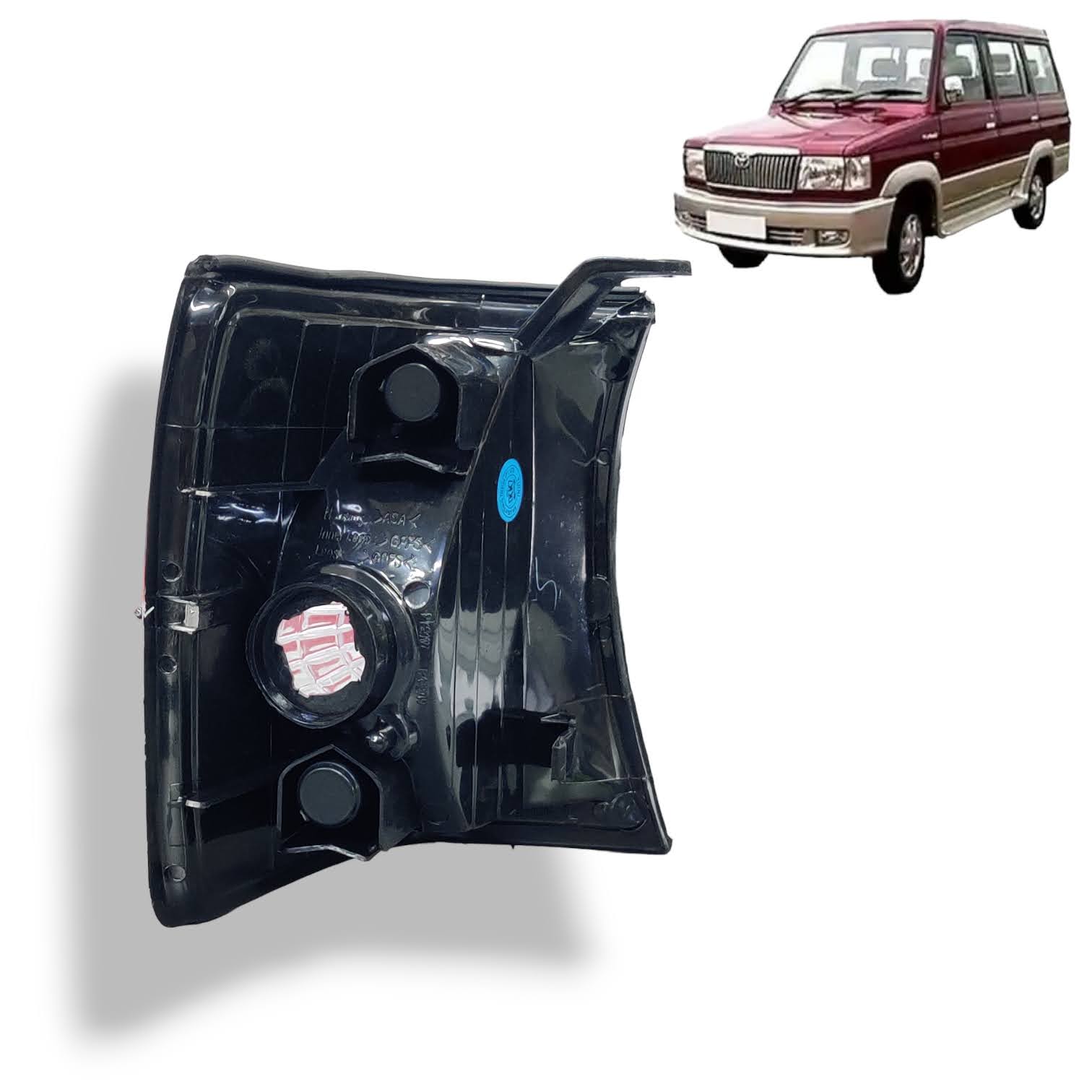Qualis rear bumper corner top